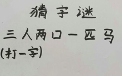 猜字谜 打一字,揭秘“猜字谜”背后的趣味与智慧