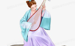 手绘古装美女壁纸