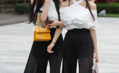 街拍潮流卫衣小姐姐图片,潮流卫衣小姐姐的街头魅力瞬间